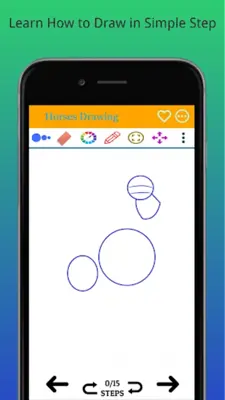 How to Draw Horse Step by Step android App screenshot 10